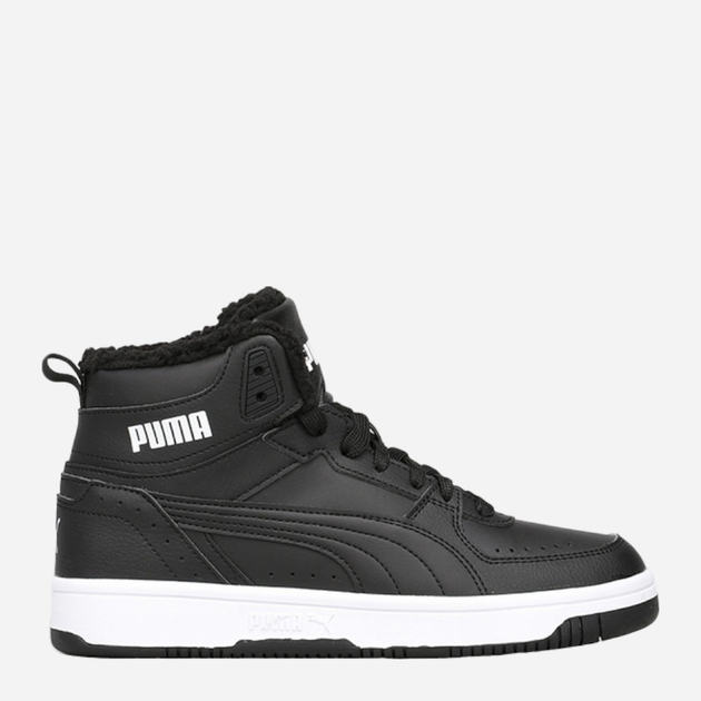 Акція на Підліткові зимові черевики для хлопчика Puma Rebound Joy Fur Jr 37547701 38 (5UK) Чорні від Rozetka