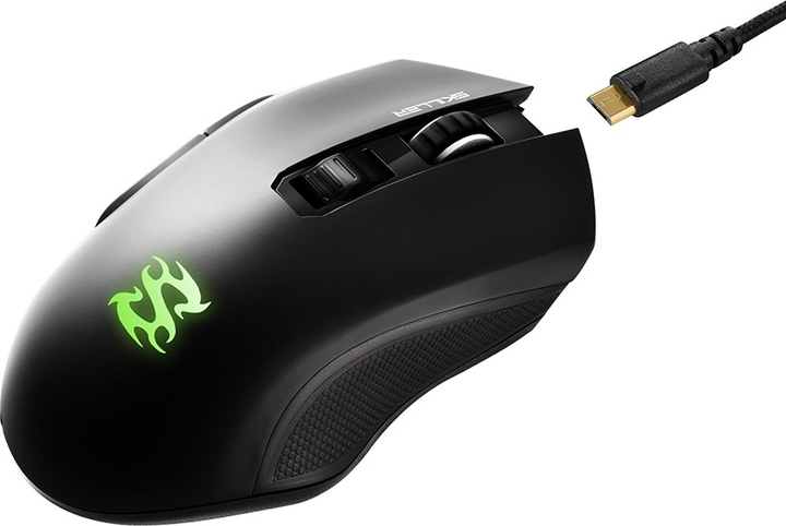 Миша Sharkoon Skiller SGM3 Black (4044951021543) - зображення 4