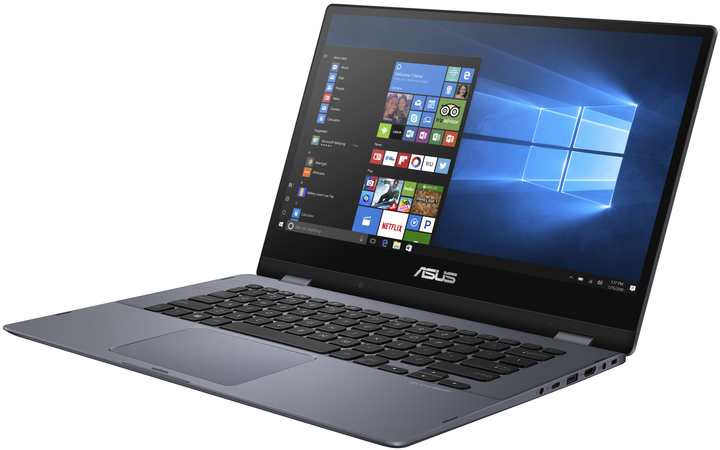 Ноутбук 14" Asus VivoBook Flip 14 (TP412FA-EC363T) Intel Pentium 5405U RAM 4GB SSD 128GB 10час батарея Win10 Factory Recertified - изображение 8