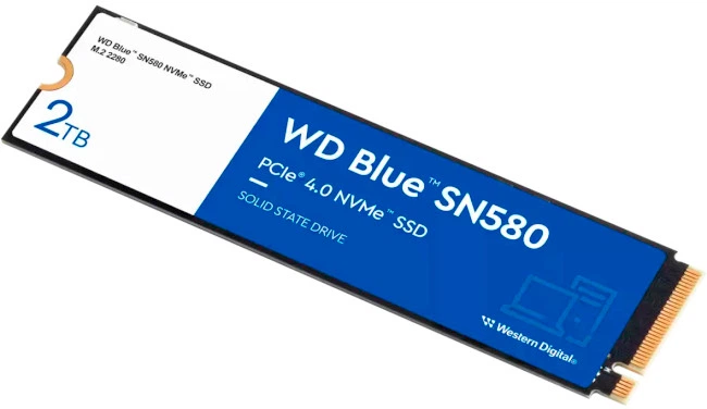 【新品・未開封】WD Blue SN580 2TB NVMe SSD ウエスタンデジタル WD Blue SN580 NVMe SSD 2TB M.2 PCIe Gen4