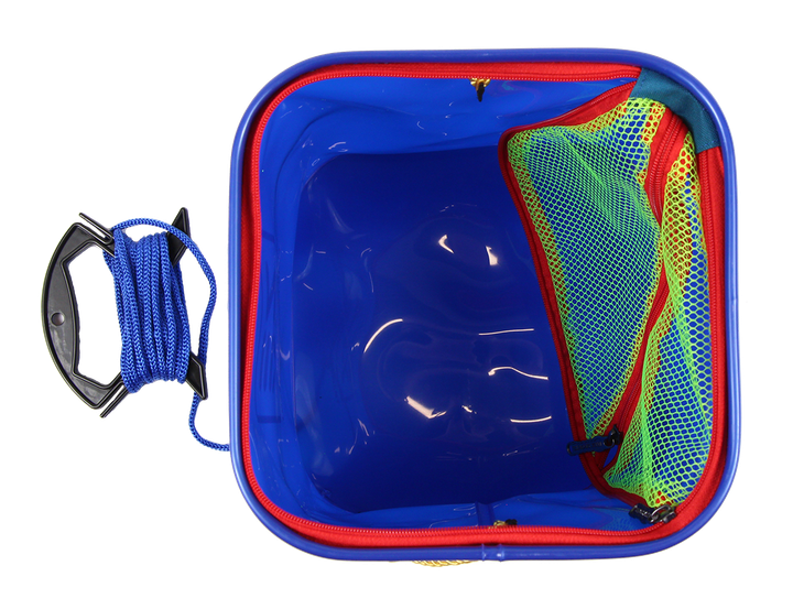 Ведро ZEOX Bucket with Rope and Mesh 8L - Фото 4 Ведро ZEOX Bucket with Rope and Mesh 8L - изображение 4