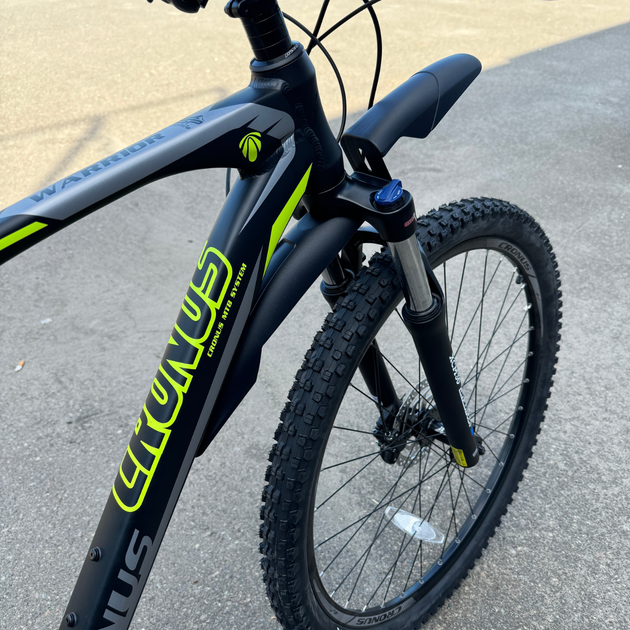 Велосипед CRONUS 29" Warrior 2022 Рама 21" black-lightgreen - зображення 2