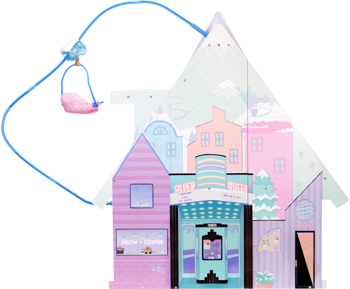 Domek dla lalek L.O.L. Surprise Winter Cottage (0035051120001) - obraz 4
