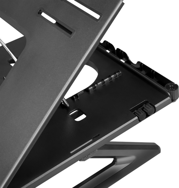 Podstawka pod laptopa Logilink AA0133 Black (4052792061420) - obraz 4