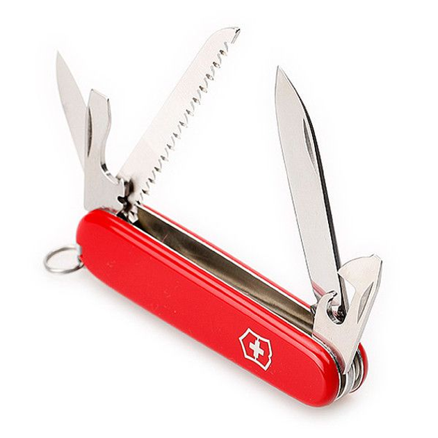 Комплект Ніж Victorinox Hiker Red 1.4613 + Чохол із ліхтариком Police - зображення 2