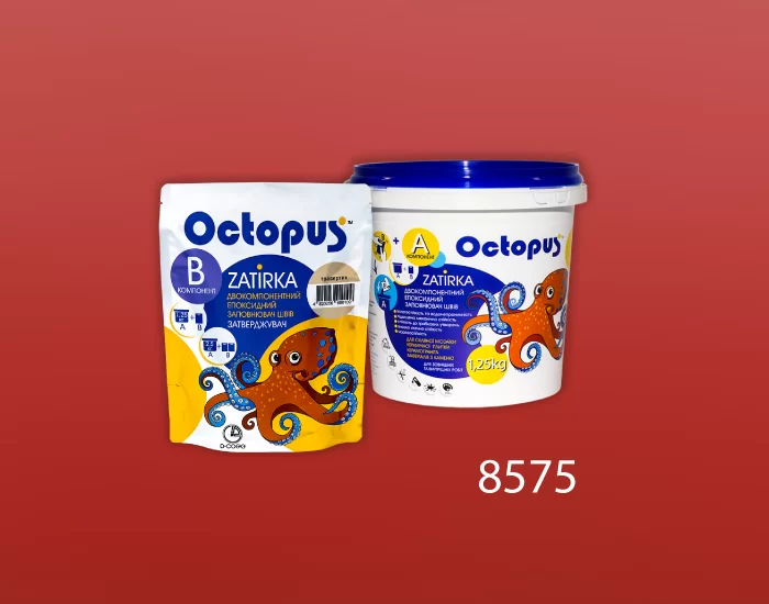 Затирка для плитки Octopus Zatirka 8575 эпоксидная 1,25 кг - изображение 2