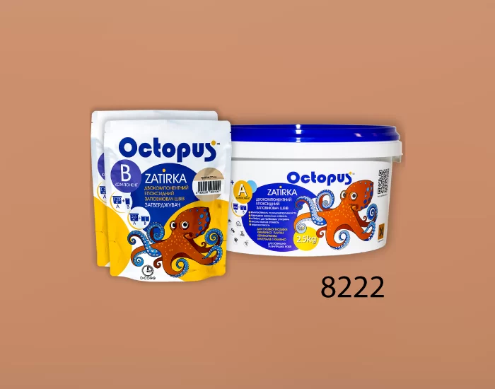 Затирка для плитки Octopus Zatirka 8222 эпоксидная 2,5 кг - изображение 2