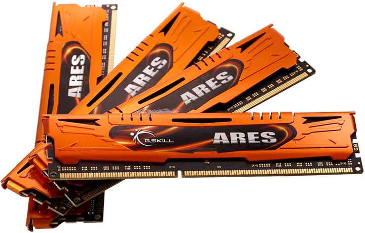 Оперативна пам'ять G.Skill DDR3-1600 32768MB PC3-12800 (Kit of 4x8192) Ares (F3-1600C10Q-32GAO) - зображення 1