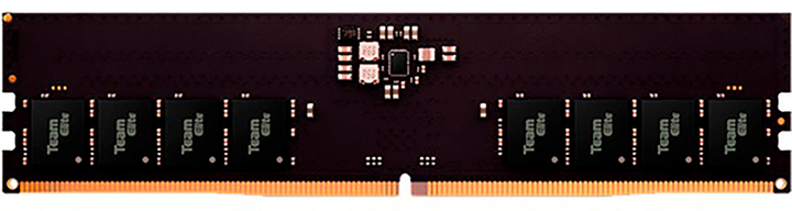 Оперативна пам'ять Team Group Elite DIMM DDR5-4800 8192MB Single PC5-38400 Black (TED58G4800C40016) - зображення 2