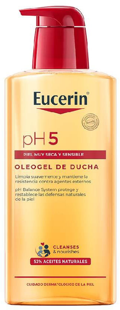 Olejek pod prysznic Eucerin Ph 5 chroniący skórę 400 ml (4005800631221) - obraz 1