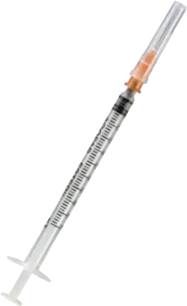 Strzykawka insulinowa ICO Insulin Syringe C.AG 1 ml 0.30 x 8 mm 10 szt (8499991650844) - obraz 1