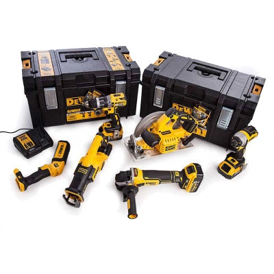 Набор электроинструментов DeWALT 6 од., 3*5Ah, 2 кейси TOUGH SYSTEM (DCK623P3) - Фото 11 Набор электроинструментов DeWALT 6 од., 3*5Ah, 2 кейси TOUGH SYSTEM (DCK623P3) - изображение 11