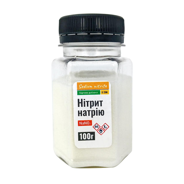 Нитрит Натрия Klebrig 100 г. пищевая добавка E-250 BASF Германия Натрий ...