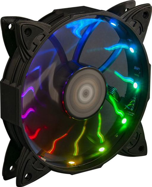 Вентилятор FRIME Iris LED Fan 12LED Auto Effect (FLF-HB120AUTO12) - изображение 1