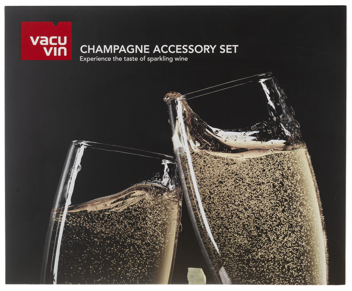 Подарочный набор аксессуаров для игристого вина Vacu Vin Champagne Accessory Set 3 шт (8714793388994) - изображение 3