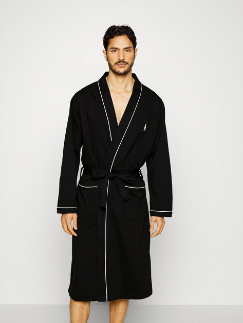 Халат мужской демисезонный Ralph Lauren 33836445 S/M Черный (1159807475) 