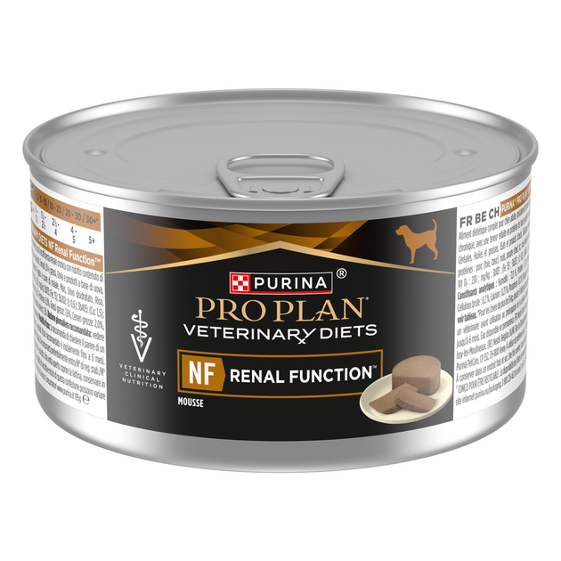 Консервированный корм Purina Pro Plan Veterinary Diets Veterinary Diets NF Renal Function Влажный диетический корм для взрослых собак для поддержания функции почек при хронической болезни почек, мусс 195 г (7613287862365) - изображение 2