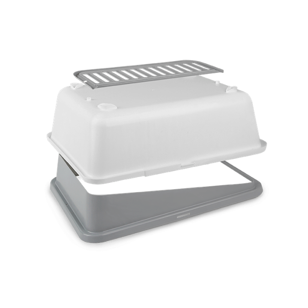 Туалети, пелюшки, аксесуари All For Paws High Back Cat Litter Box Котячий лоток з високою спинкою, S 43,5 x 33,5 x 21 см (AFP 2501) - Фото 7 Туалети, пелюшки, аксесуари All For Paws High Back Cat Litter Box Котячий лоток з високою спинкою, S 43,5 x 33,5 x 21 см (AFP 2501) - зображення 7