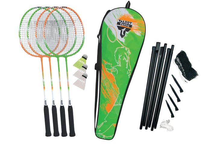 Набор для бадминтона Talbot Badminton Set 4 Attacker Plus - Фото 1 Набор для бадминтона Talbot Badminton Set 4 Attacker Plus - изображение 1