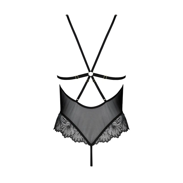 Боді Passion DELIENA XXL/XXXL Чорний (SO8417) - изображение 4
