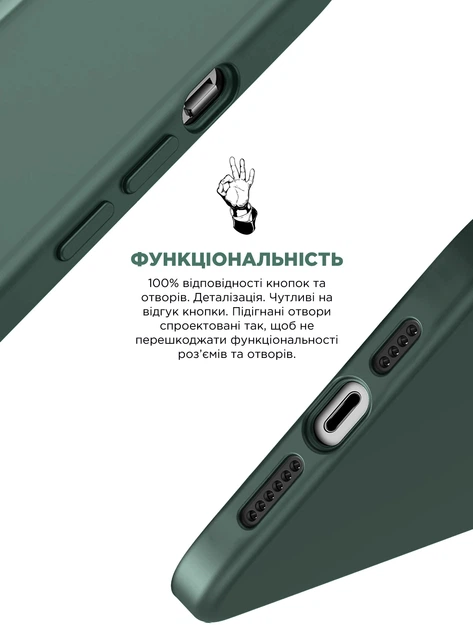Чехол ArmorStandart ICON2 Case для Apple iPhone 15 Plus Cypress (ARM70516) - изображение 4