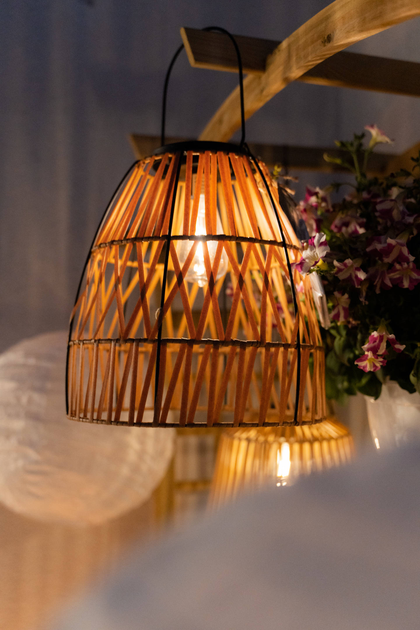 Lampa ogrodowa Atmosphera Esha 32.5 cm (3560231731182) - obraz 5