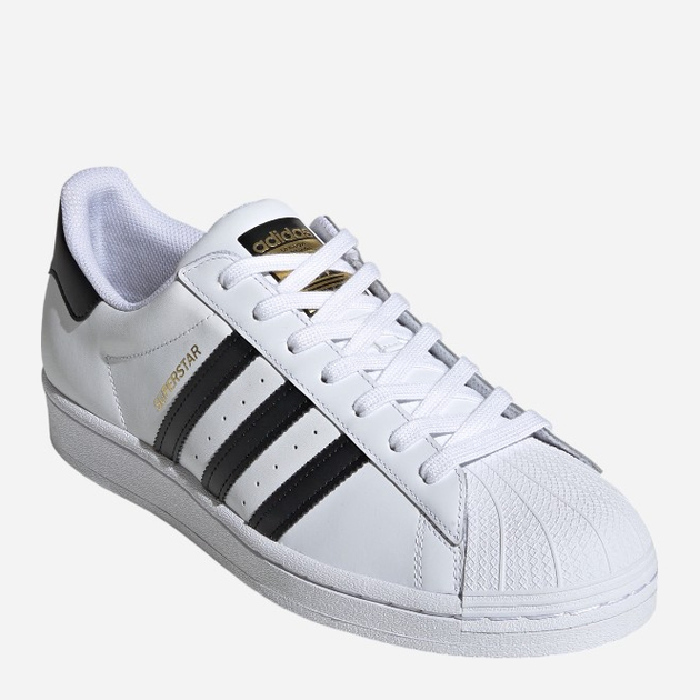 Sneakersy męskie skórzane adidas Originals Superstar EG4958 38.5 (5.5UK) Białe (4062051415321) - obraz 2