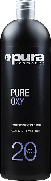 Pura Kosmetica Pure Oxy 20 Vol Окисник для фарби 6% 250ml (1023990-5468614) - Фото 1 Pura Kosmetica Pure Oxy 20 Vol Окисник для фарби 6% 250ml (1023990-5468614) - зображення 1