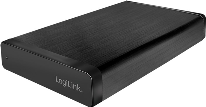 Зовнішня кишеня Logilink 3.5" SATA HDD USB 3.0 Black (4052792044904) - зображення 1