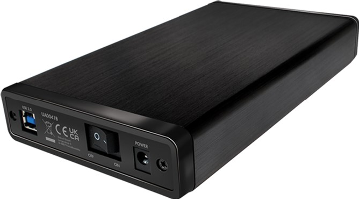 Зовнішня кишеня Logilink 3.5" SATA HDD USB 3.0 Black (4052792044904) - зображення 2