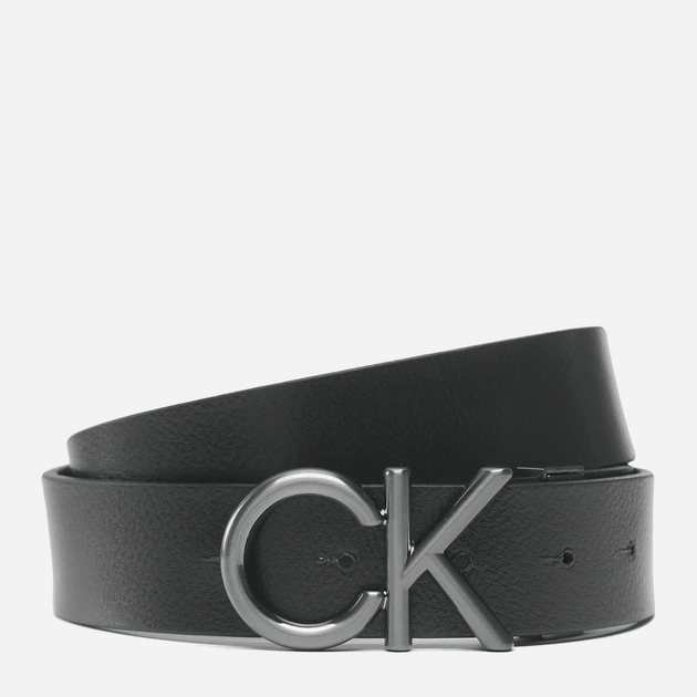 Ремінь чоловічий шкіряний Calvin Klein K50K510354-BAX 90 см Чорний (8720107568686) - зображення 1