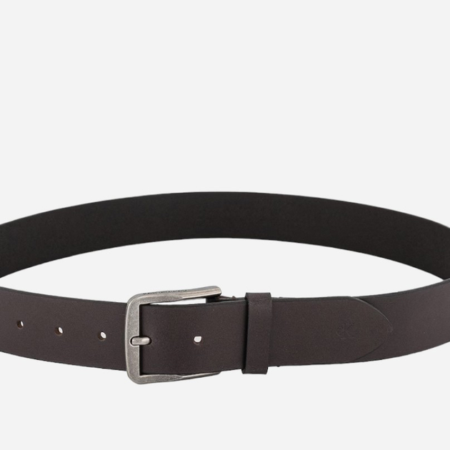 Pasek męski skórzany Calvin Klein K50K511421-0HR 90 cm Ciemnobrązowy (8720639172078) - obraz 5