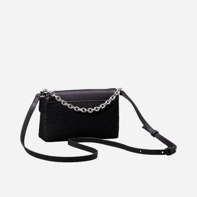 Torebka crossbody damska mała Calvin Klein K60K612642-0GK Czarna (8720639097135) - obraz 2