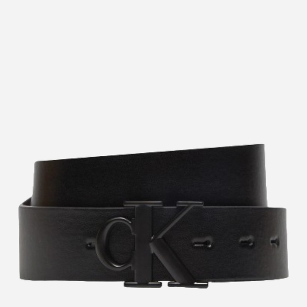 Ремінь чоловічий шкіряний Calvin Klein Jeans K50K512069-01C 95 см Чорний (8720639017935) - зображення 1