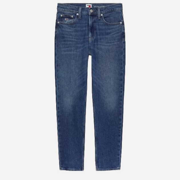 Jeansy slim fit damskie Tommy Hilfiger DW0DW19241-1BK W29L30 Niebieskie (8720636519463) - obraz 4