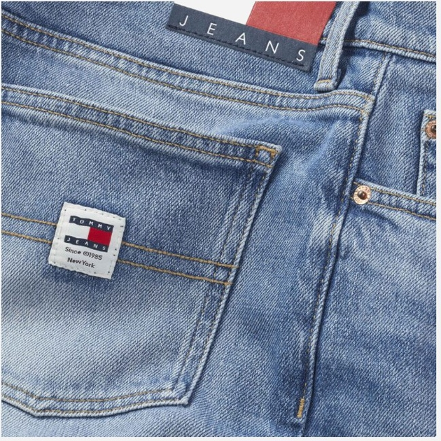 Jeansy slim fit damskie Tommy Hilfiger DW0DW18169-1AB W29L30 Niebieskie (8720636579078) - obraz 3