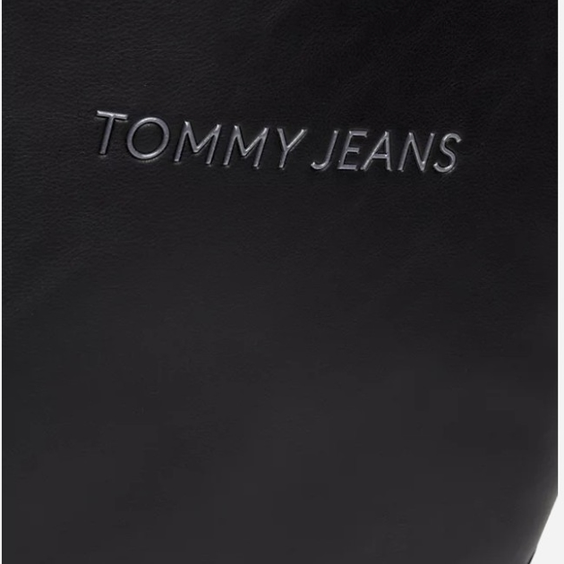 Сумка шопер жіноча середня Tommy Jeans AW0AW16271-BDS Чорна (8720636882277) - зображення 5