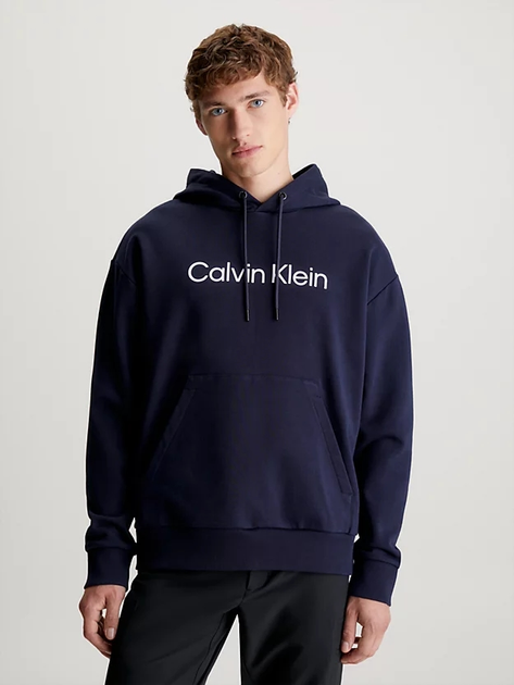 Худі чоловіче Calvin Klein K10K111345-CHW M Темно-синє (8720107982307) - зображення 1