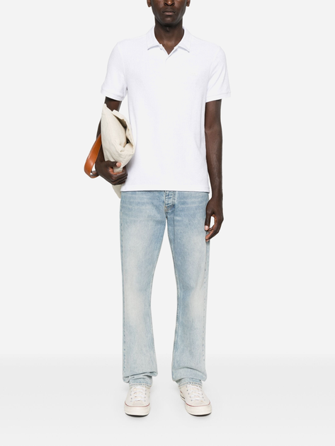 Поло чоловіче Calvin Klein K10K113314-YAF M Біле (8720109901917) - зображення 3