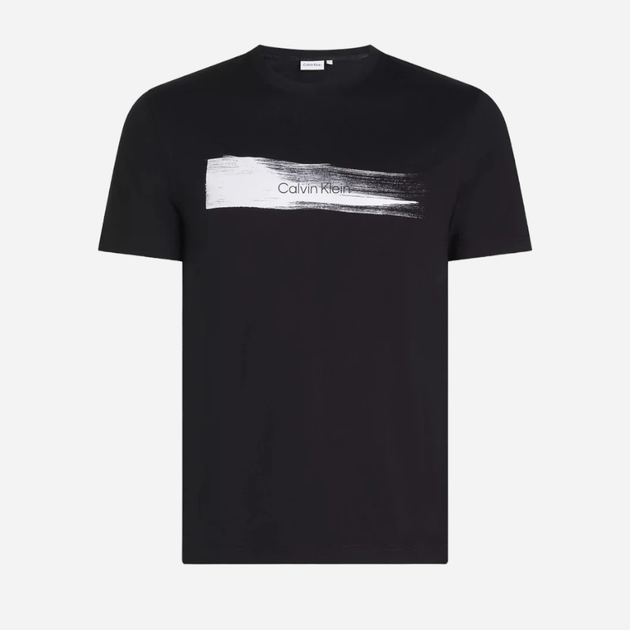 Футболка бавовняна чоловіча Calvin Klein K10K113113-BEH L Чорна (8720109954814) - зображення 6