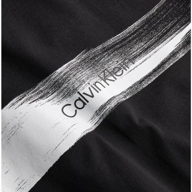 Koszulka męska bawełniana Calvin Klein K10K113113-BEH 2XL Czarna (8720109954838) - obraz 7