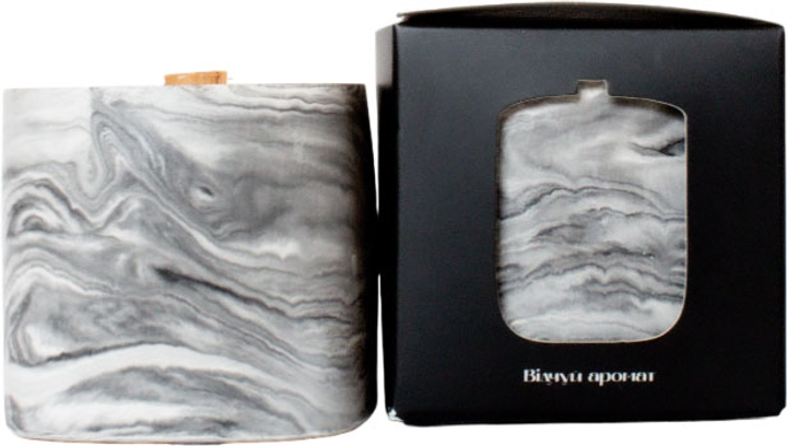 Парфумована свічка Choice Aroma Monoi peche 10 годин Мармур (4824538577638) - зображення 1