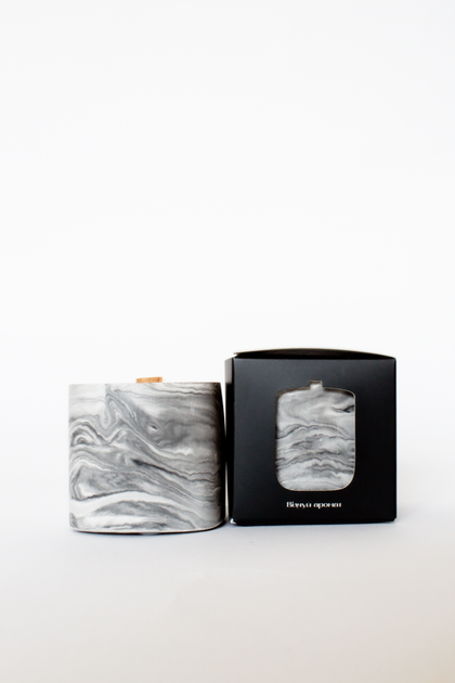 Парфумована свічка Choice Aroma Monoi peche 10 годин Мармур (4824538577638) - зображення 2
