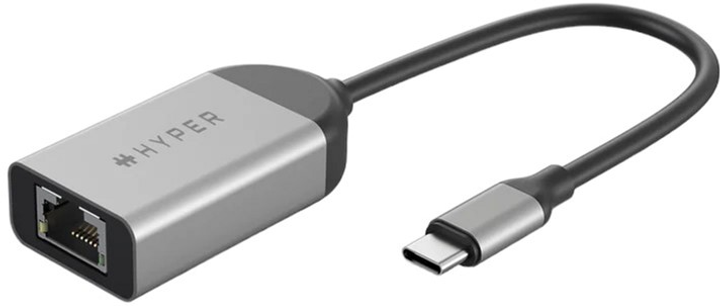 Адаптер Hyper HyperDrive USB-C to 2.5G Ethernet Silver (6941921146191) - зображення 2