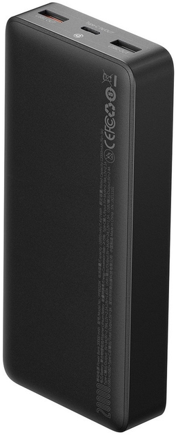 Powerbank Baseus Bipow Digital Display Fast charge Power bank 20000 mAh 25W Black (PPBD020301) - obraz 4