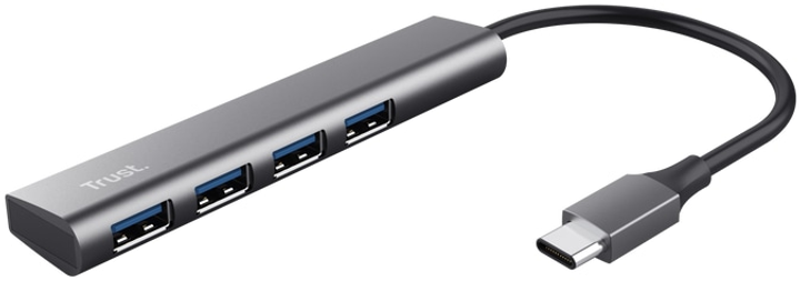 USB-C хаб Trust HALYX 4-PORT (TR24948) - зображення 1