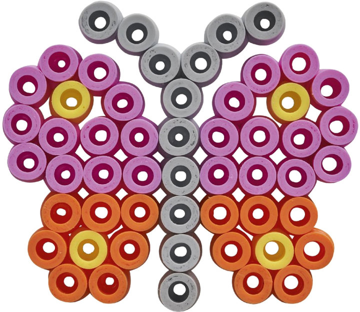 Набір для термомозаїки Hama Maxi beads 3000 шт + 4 плитки (0028178088064) - зображення 3