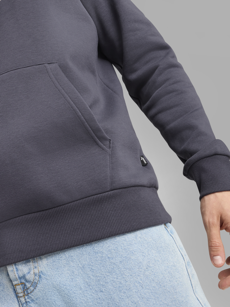 Худи мужское Puma Ess Big Logo Hoodie 58668723 XL Серое (4067981235841) - изображение 5