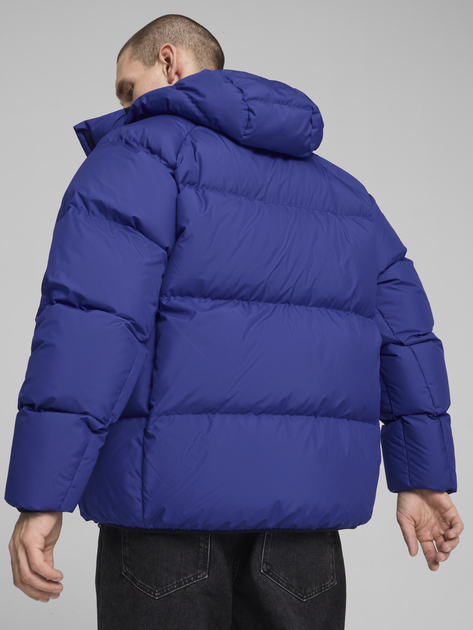 Пуховик зимний короткий мужской Puma Down Puffer Jacket 62647627 S Синий (4067979922043) - изображение 2