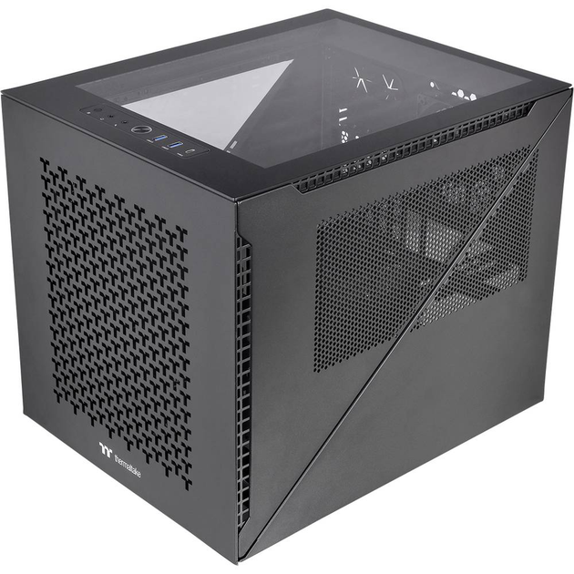 Obudowa Thermaltake Divider 200 TG Air Black (CA-1V1-00S1WN-01) - obraz 3